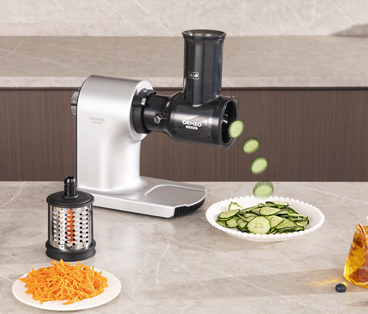 How to use the Cold Press Juicer 1535, including operation steps for ORMEO