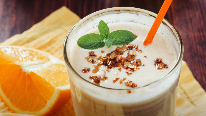 Orange Oat Milk Juice