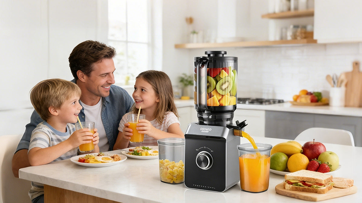 Why Cold Press Juicer Is Must-Have For Healthy Family Life？